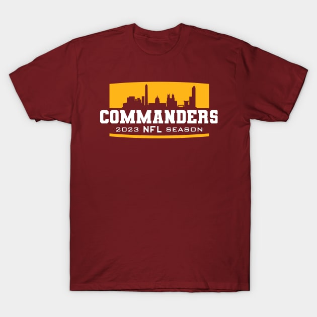 2023 Commanders T-Shirt by Nagorniak